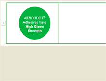 Tablet Screenshot of nordot.com